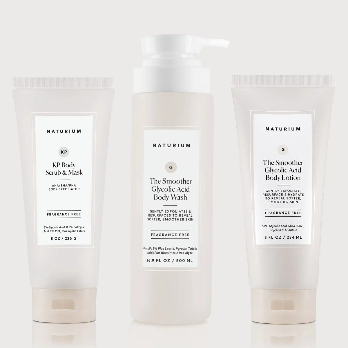 the-glycolic-acid-body-bundle-p5 NATR_KPScrub_SmootherBodyWash_SmootherLotion_Bundle_ecomm.webp